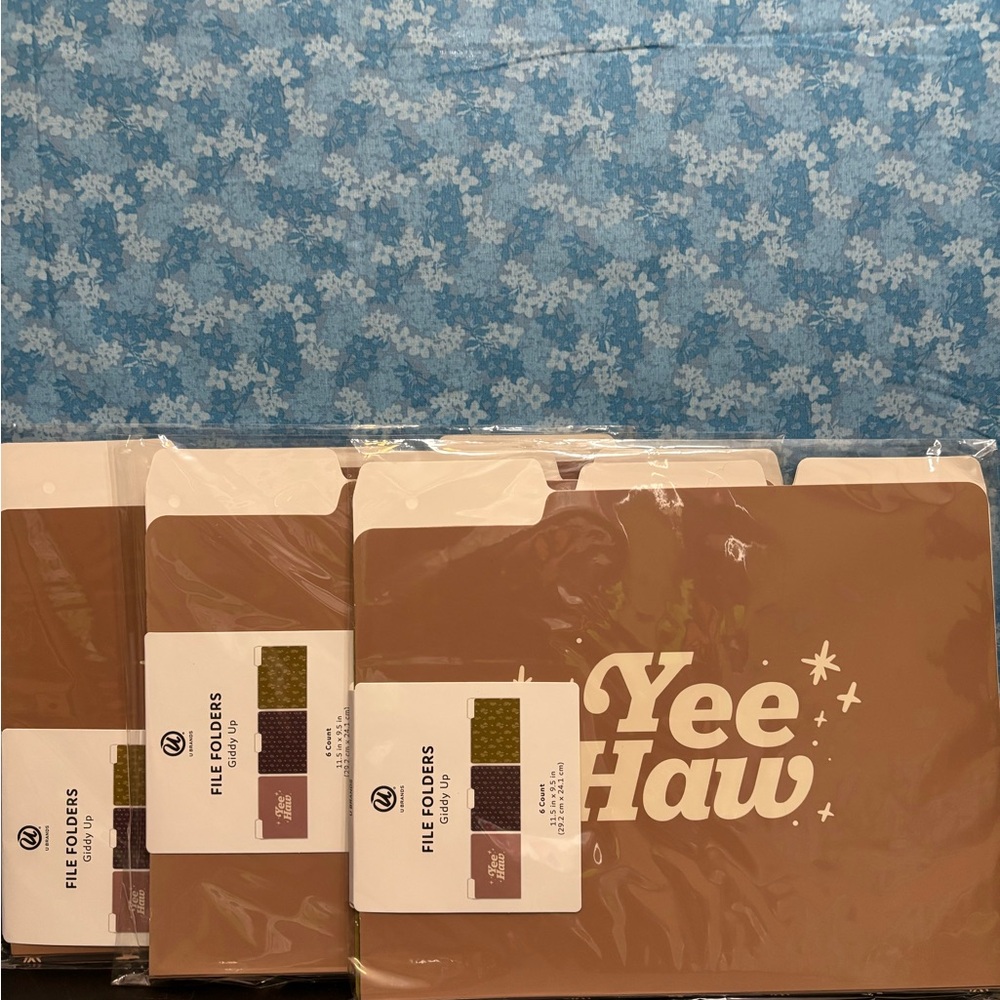 Yee Haw File Folders Set